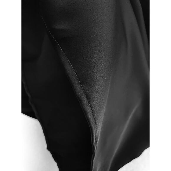 Nasty Gal Womens Bow Tie Front Minimalist Neutral Lagenlook Mini Shift Dress NWT - Picture 5 of 9